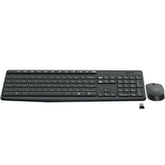 Keyboard and Wireless Mouse Logitech 920-007917 Grey